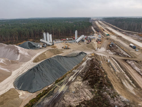 Ukończono kolejny etap autostrady A2 na odcinku Mińsk Mazowiecki - Warszawa.